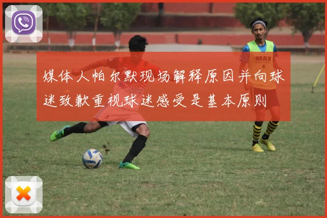 媒体人帕尔默现场解释原因并向球迷致歉重视球迷感受是基本原则